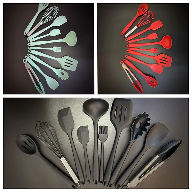 10 PCS Silicone Cooking Utensils Set